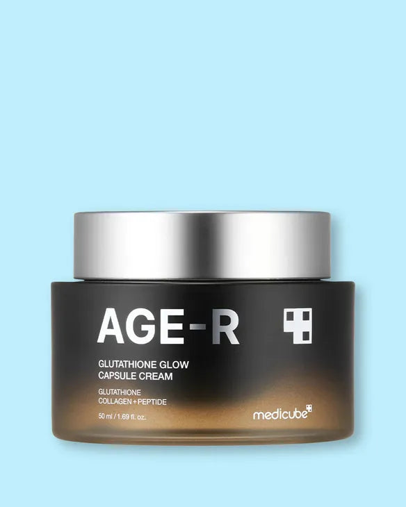 Medicube
Age-R, Crema iluminadora con glutatión en cápsulas, 50 ml